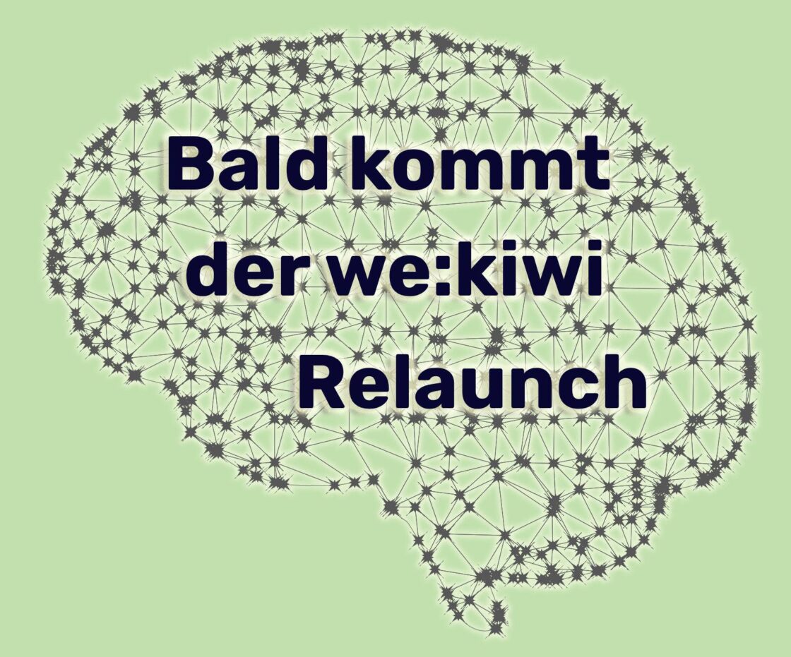 Bald kommt der we:kiwi Relaunch